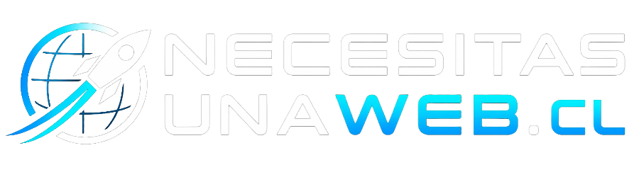 Logotipo oficial de necesitasunaweb.cl, agencia de diseño web, SEO y automatizaciones en Chile.